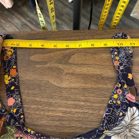 ❤️ Weston Wear Navy Floral Dress Size M - Picture 7 of 8